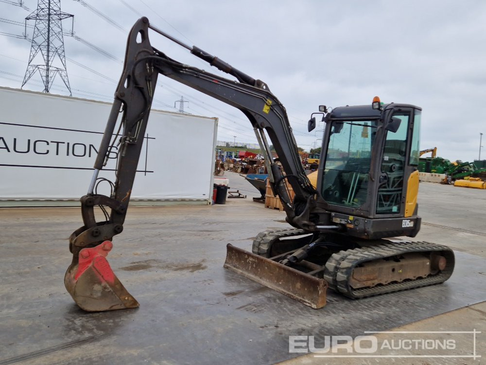 2015 Volvo ECR50D - حفارة مُصَّغرة: صورة 1 2015 Volvo ECR50D - حفارة مُصَّغرة: صورة 1