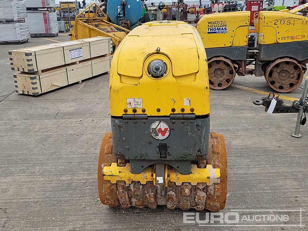 2015 Wacker Neuson Radio Controlled Double Drum Vibrating Padfoot Trench Roller - آلة أسفلت: صورة 4 2015 Wacker Neuson Radio Controlled Double Drum Vibrating Padfoot Trench Roller - آلة أسفلت: صورة 4