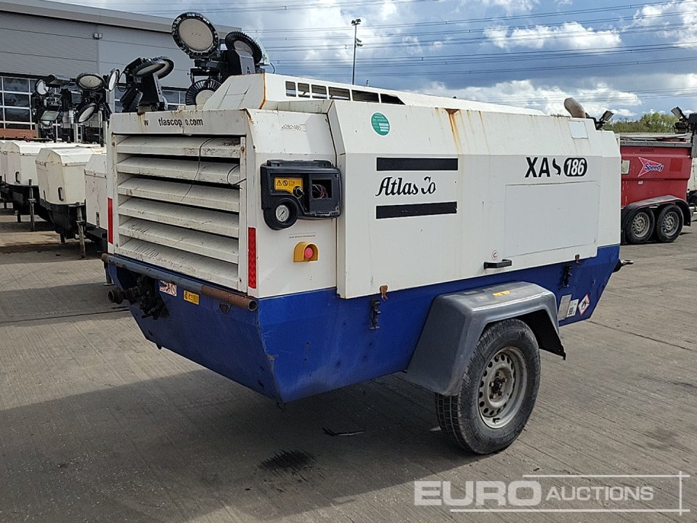 2016 Atlas Copco XAS186 - الضاغط: صورة 5 2016 Atlas Copco XAS186 - الضاغط: صورة 5