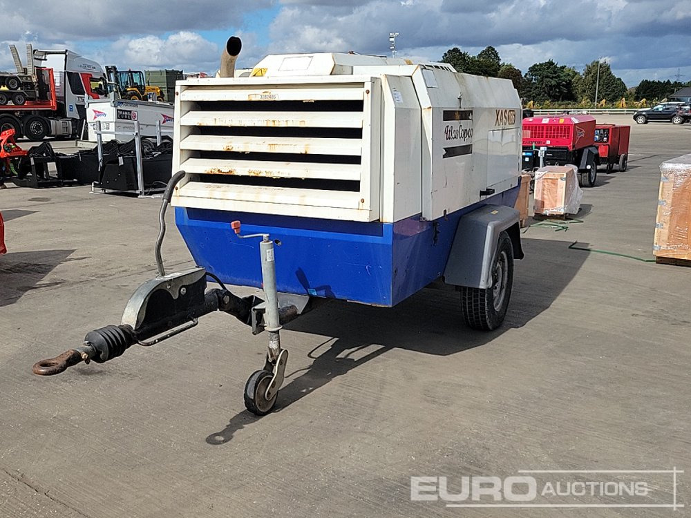 2016 Atlas Copco XAS186 - الضاغط: صورة 1 2016 Atlas Copco XAS186 - الضاغط: صورة 1