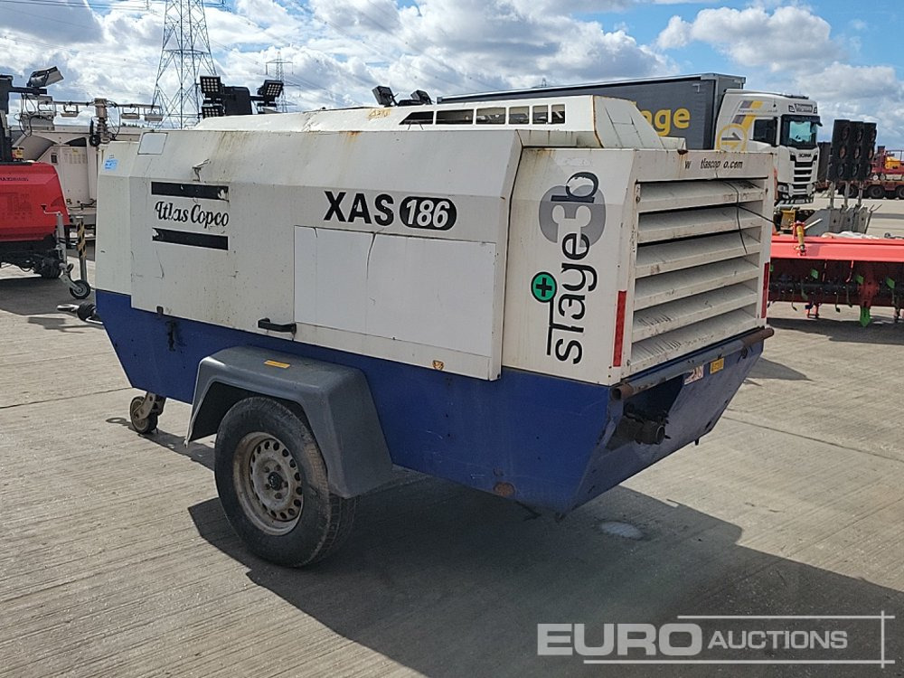 2016 Atlas Copco XAS186 - الضاغط: صورة 3 2016 Atlas Copco XAS186 - الضاغط: صورة 3