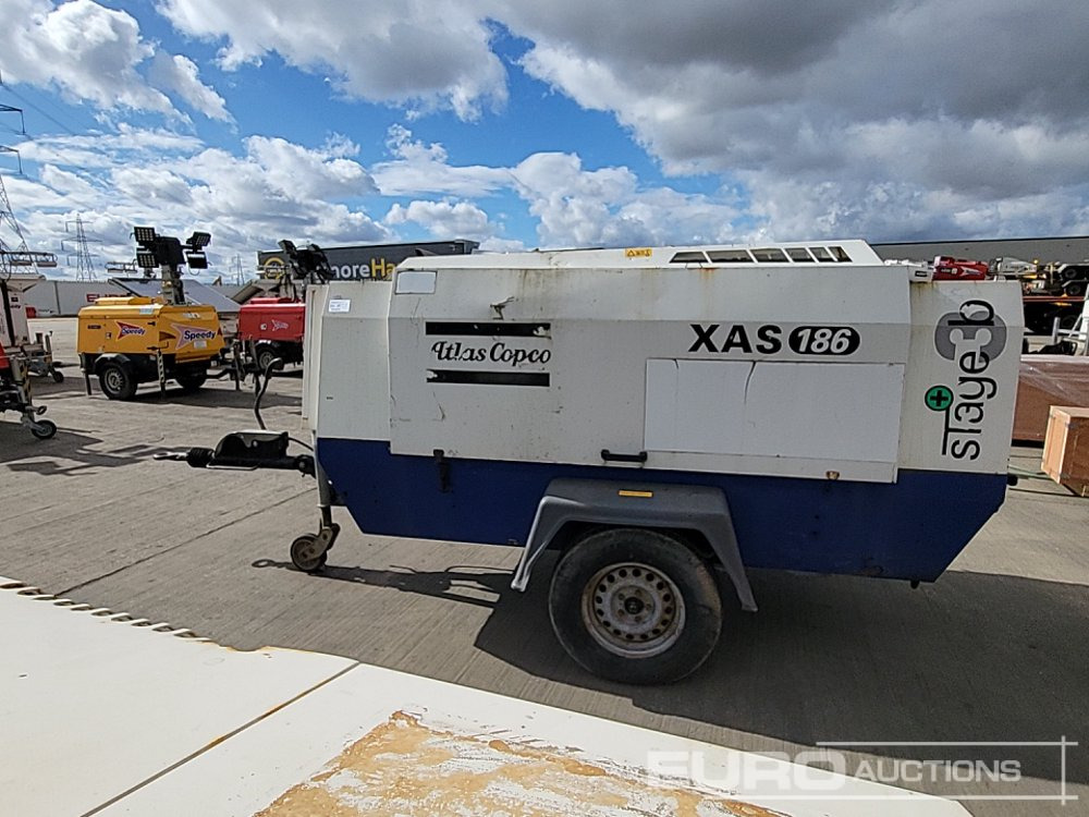 2016 Atlas Copco XAS186 - الضاغط: صورة 2 2016 Atlas Copco XAS186 - الضاغط: صورة 2