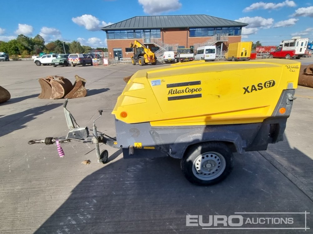 2016 Atlas Copco XAS67KD - الضاغط: صورة 2 2016 Atlas Copco XAS67KD - الضاغط: صورة 2