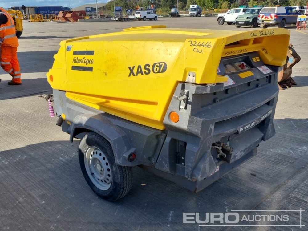 2016 Atlas Copco XAS67KD - الضاغط: صورة 3 2016 Atlas Copco XAS67KD - الضاغط: صورة 3