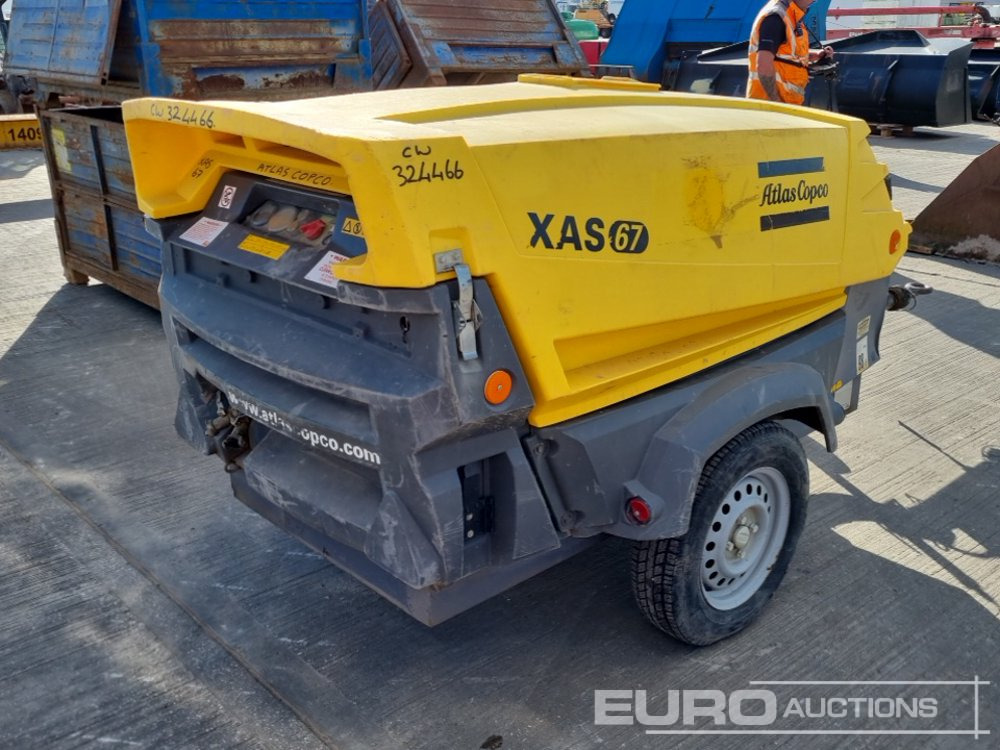 2016 Atlas Copco XAS67KD - الضاغط: صورة 5 2016 Atlas Copco XAS67KD - الضاغط: صورة 5