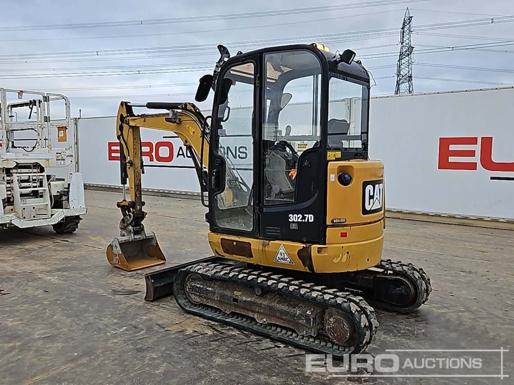2016 CAT 302.7DCR - حفارة مُصَّغرة: صورة 3 2016 CAT 302.7DCR - حفارة مُصَّغرة: صورة 3