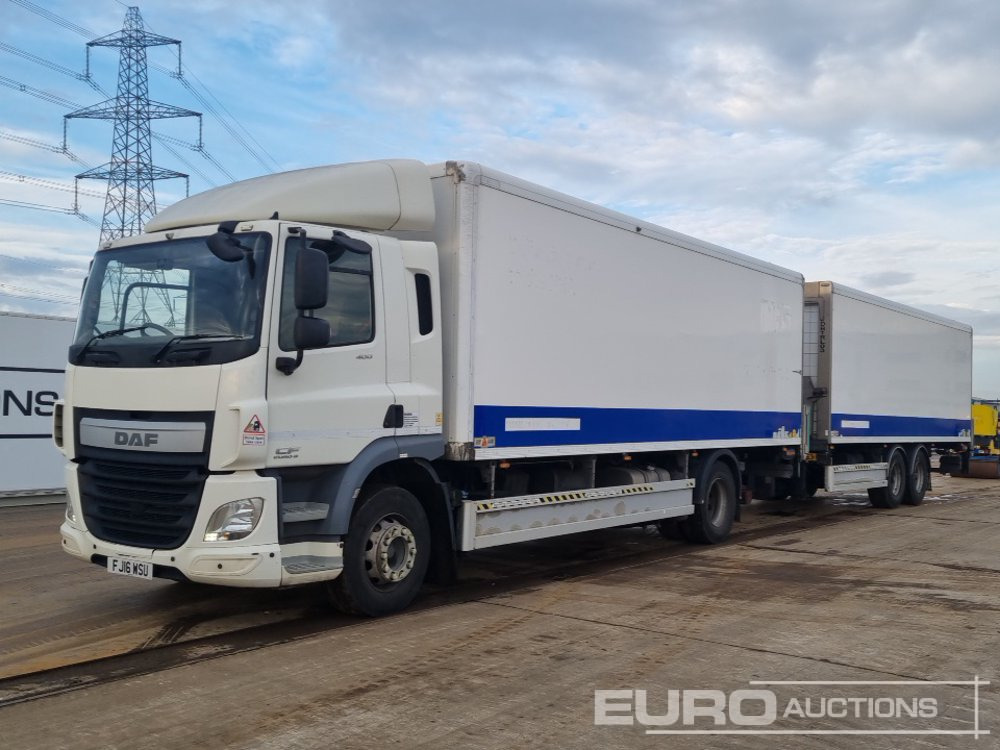 2016 DAF CF400 - شاحنة الفريزر: صورة 1 2016 DAF CF400 - شاحنة الفريزر: صورة 1