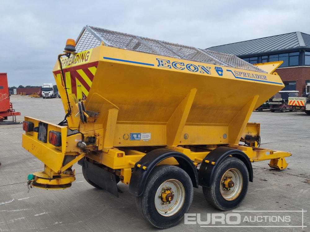 2016 Econ Twin Axle Draw Bar Hydraulic Gritter Trailer - الآلات الزراعية: صورة 5 2016 Econ Twin Axle Draw Bar Hydraulic Gritter Trailer - الآلات الزراعية: صورة 5