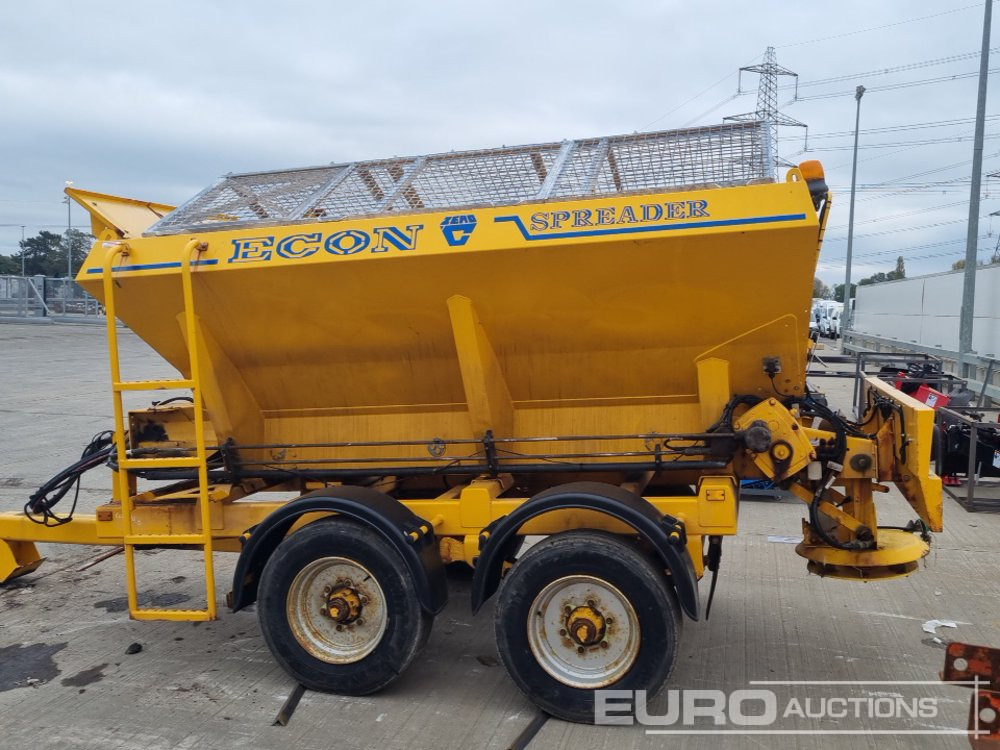 2016 Econ Twin Axle Draw Bar Hydraulic Gritter Trailer - الآلات الزراعية: صورة 2 2016 Econ Twin Axle Draw Bar Hydraulic Gritter Trailer - الآلات الزراعية: صورة 2