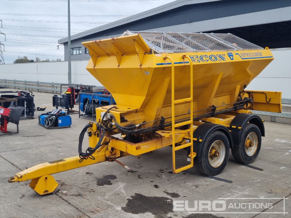 2016 Econ Twin Axle Draw Bar Hydraulic Gritter Trailer - الآلات الزراعية: صورة 1 2016 Econ Twin Axle Draw Bar Hydraulic Gritter Trailer - الآلات الزراعية: صورة 1