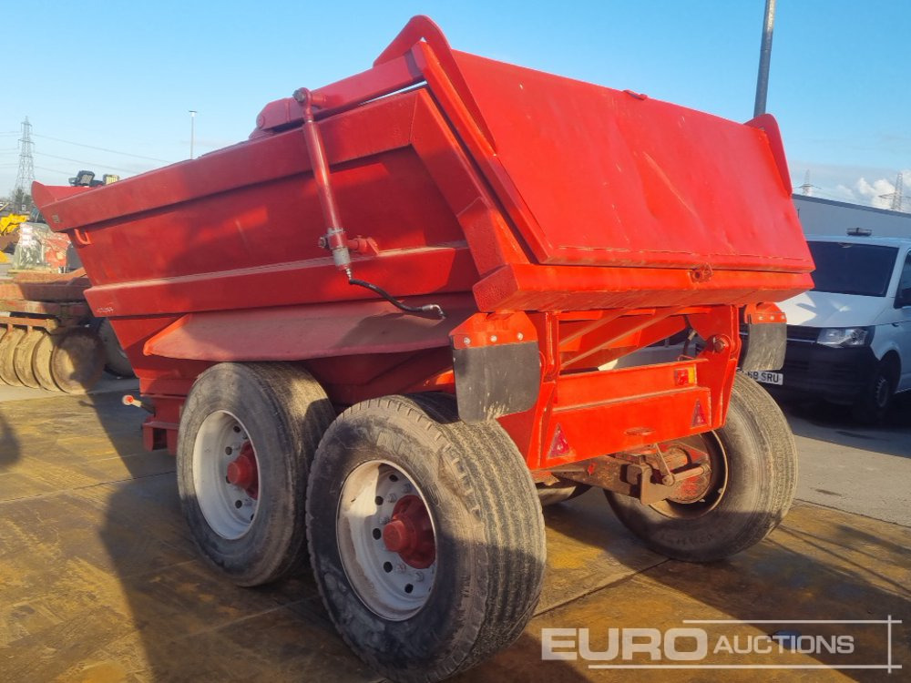 2016 Herbst Twin Axle Draw Bar Dump Trailer, Hydraulic Tailgate - المقطورة الزراعية: صورة 3 2016 Herbst Twin Axle Draw Bar Dump Trailer, Hydraulic Tailgate - المقطورة الزراعية: صورة 3