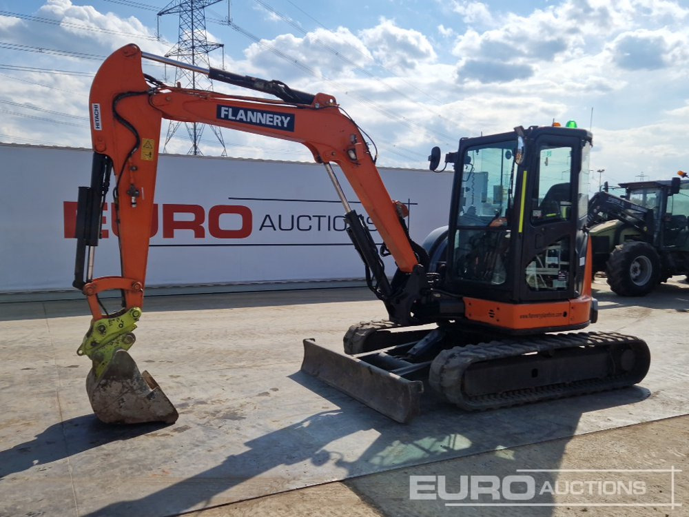 2016 Hitachi ZX55U-5A - حفارة مُصَّغرة: صورة 1 2016 Hitachi ZX55U-5A - حفارة مُصَّغرة: صورة 1