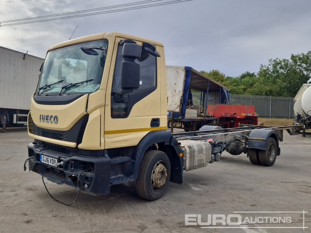 2016 Iveco 4x2 Chassis Cab, Automatic Gearbox (Non Runner, Parts Missing) - آليات: صورة 1 2016 Iveco 4x2 Chassis Cab, Automatic Gearbox (Non Runner, Parts Missing) - آليات: صورة 1
