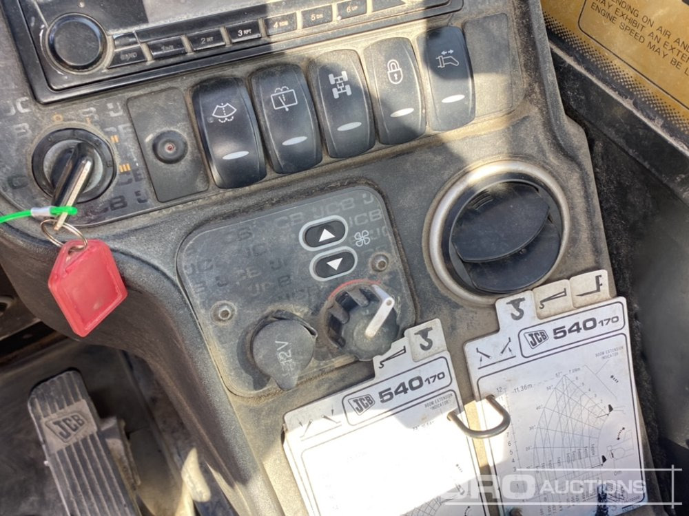 رافعة تلسكوبية 2016 JCB 540-170: صورة 33