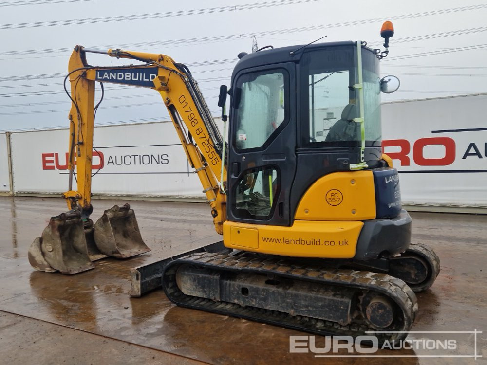 2016 Komatsu PC55MR-3 - حفارة مُصَّغرة: صورة 3 2016 Komatsu PC55MR-3 - حفارة مُصَّغرة: صورة 3