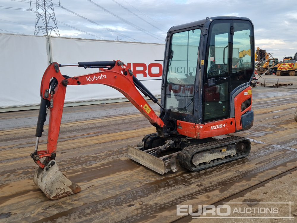 2016 Kubota KX016-4 - حفارة مُصَّغرة: صورة 1 2016 Kubota KX016-4 - حفارة مُصَّغرة: صورة 1