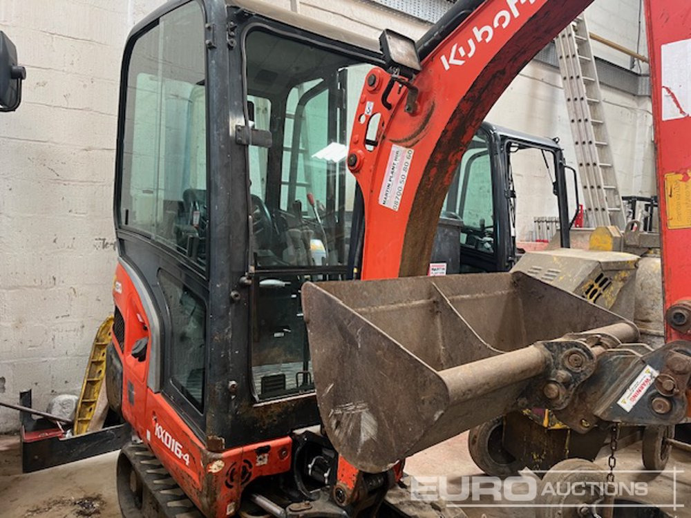 2016 Kubota KX016-4 - حفارة مُصَّغرة: صورة 4 2016 Kubota KX016-4 - حفارة مُصَّغرة: صورة 4