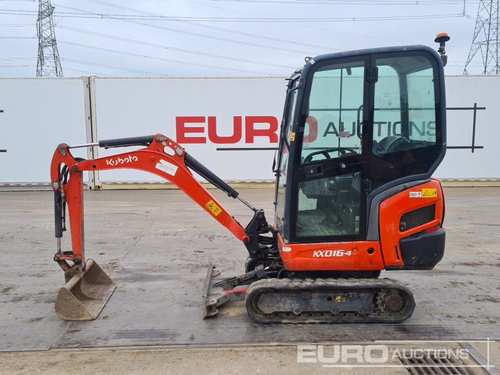 2016 Kubota KX016-4 - حفارة مُصَّغرة: صورة 2 2016 Kubota KX016-4 - حفارة مُصَّغرة: صورة 2