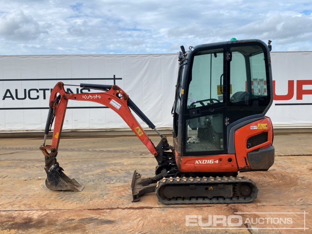 2016 Kubota KX016-4 - حفارة مُصَّغرة: صورة 2 2016 Kubota KX016-4 - حفارة مُصَّغرة: صورة 2