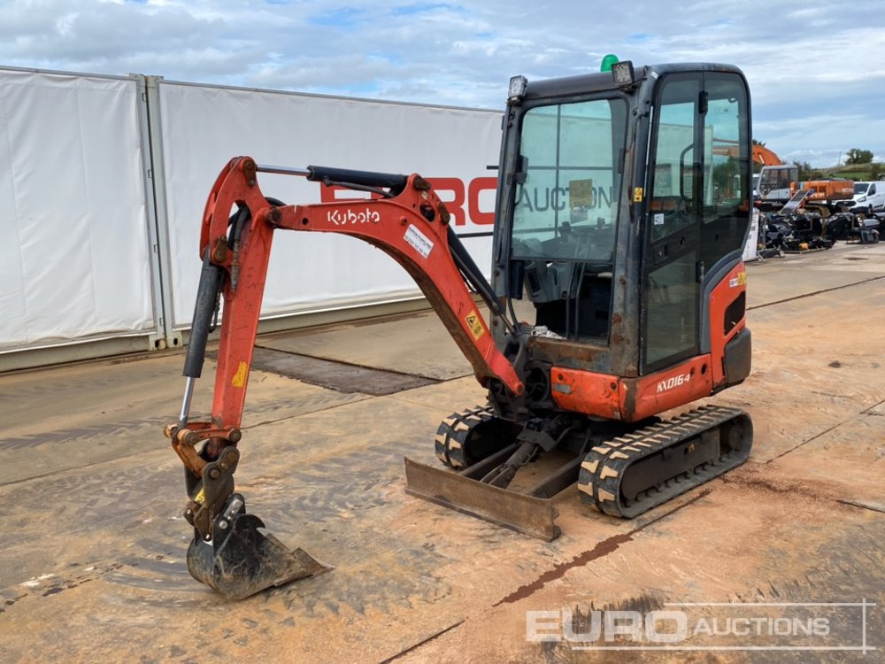 2016 Kubota KX016-4 - حفارة مُصَّغرة: صورة 1 2016 Kubota KX016-4 - حفارة مُصَّغرة: صورة 1