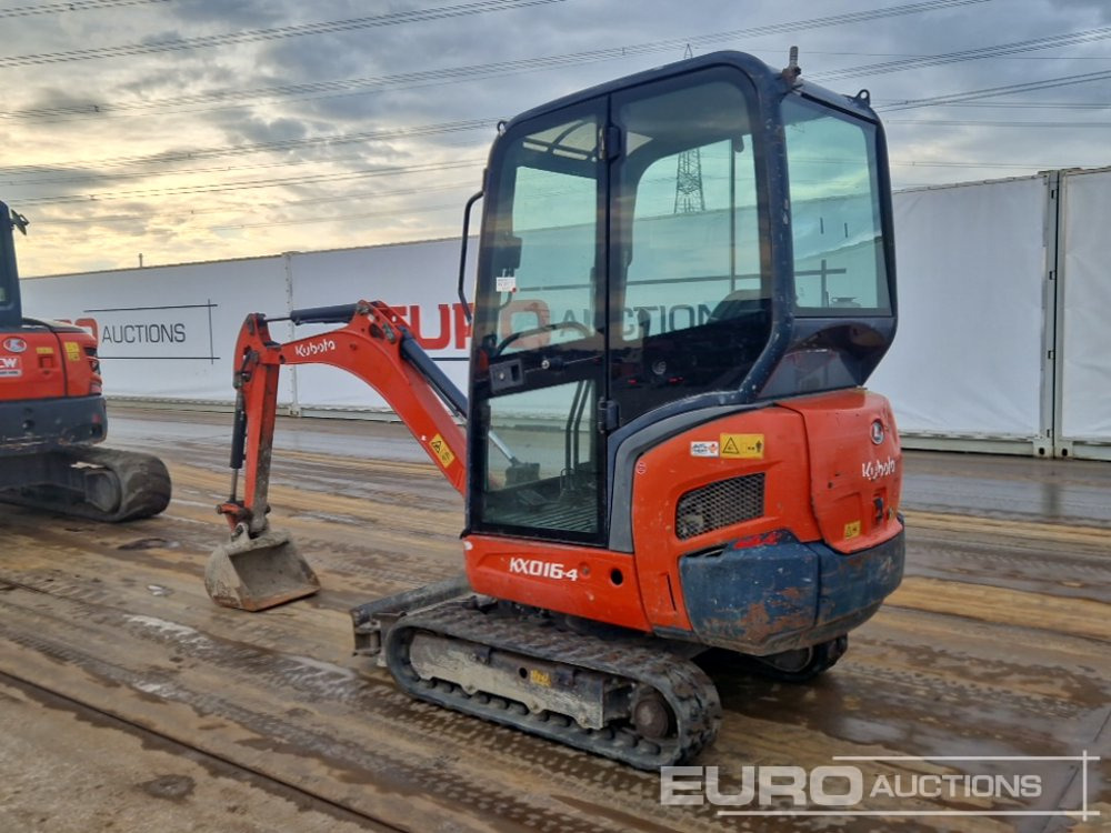 2016 Kubota KX016-4 - حفارة مُصَّغرة: صورة 3 2016 Kubota KX016-4 - حفارة مُصَّغرة: صورة 3