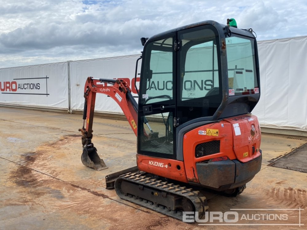 2016 Kubota KX016-4 - حفارة مُصَّغرة: صورة 3 2016 Kubota KX016-4 - حفارة مُصَّغرة: صورة 3