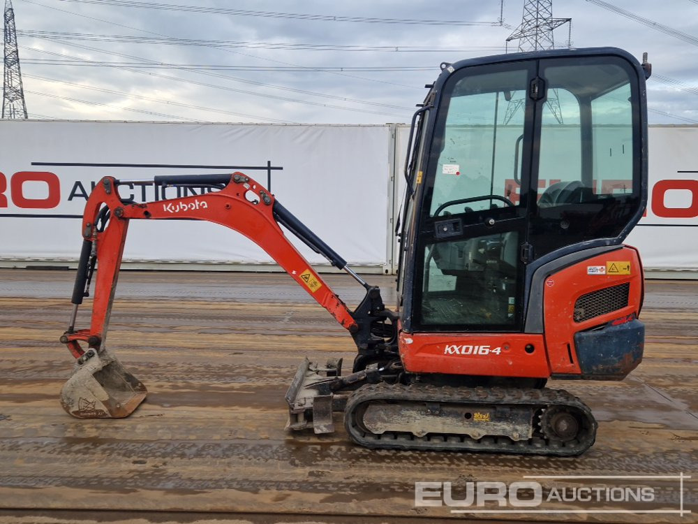 2016 Kubota KX016-4 - حفارة مُصَّغرة: صورة 2 2016 Kubota KX016-4 - حفارة مُصَّغرة: صورة 2