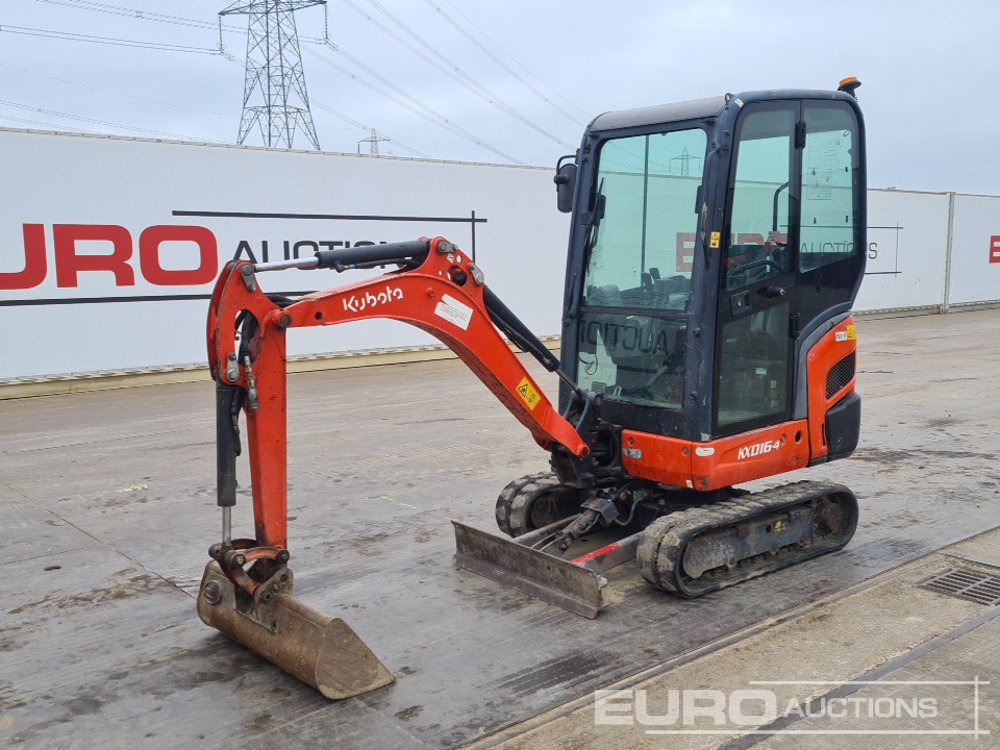 2016 Kubota KX016-4 - حفارة مُصَّغرة: صورة 1 2016 Kubota KX016-4 - حفارة مُصَّغرة: صورة 1