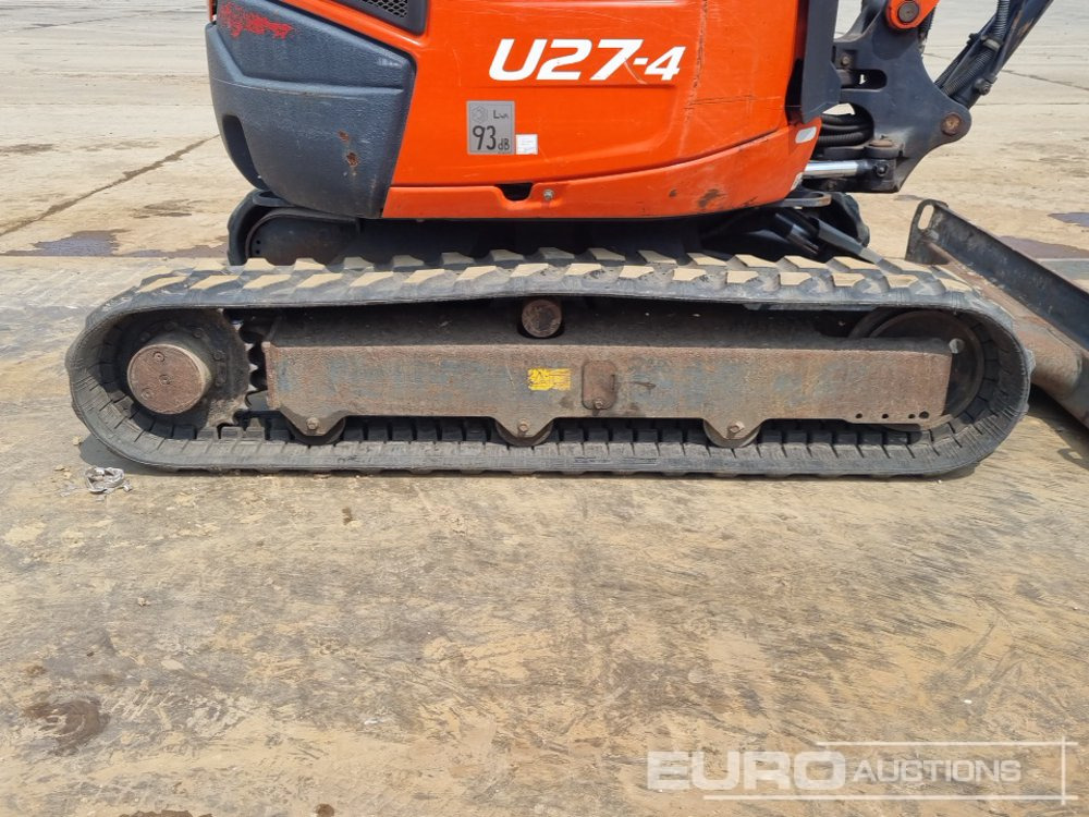حفارة مُصَّغرة 2016 Kubota U27-4: صورة 10