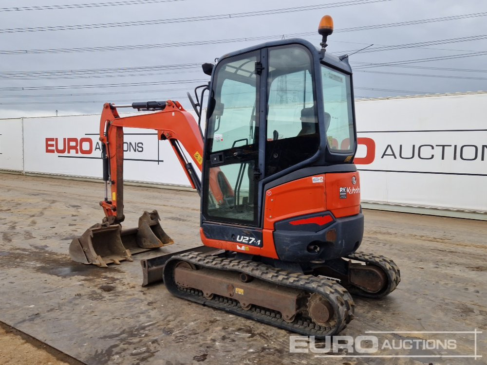 2016 Kubota U27-4 - حفارة مُصَّغرة: صورة 3 2016 Kubota U27-4 - حفارة مُصَّغرة: صورة 3