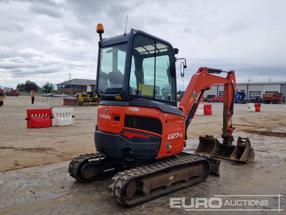 2016 Kubota U27-4 - حفارة مُصَّغرة: صورة 5 2016 Kubota U27-4 - حفارة مُصَّغرة: صورة 5