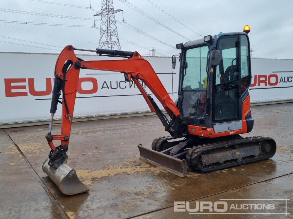2016 Kubota U27-4 - حفارة مُصَّغرة: صورة 1 2016 Kubota U27-4 - حفارة مُصَّغرة: صورة 1