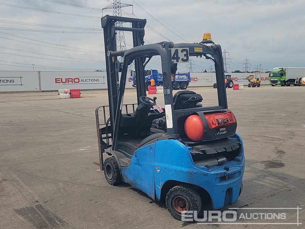 2016 Linde H20T-01 - رافعة شوكية تعمل بالغاز: صورة 3 2016 Linde H20T-01 - رافعة شوكية تعمل بالغاز: صورة 3