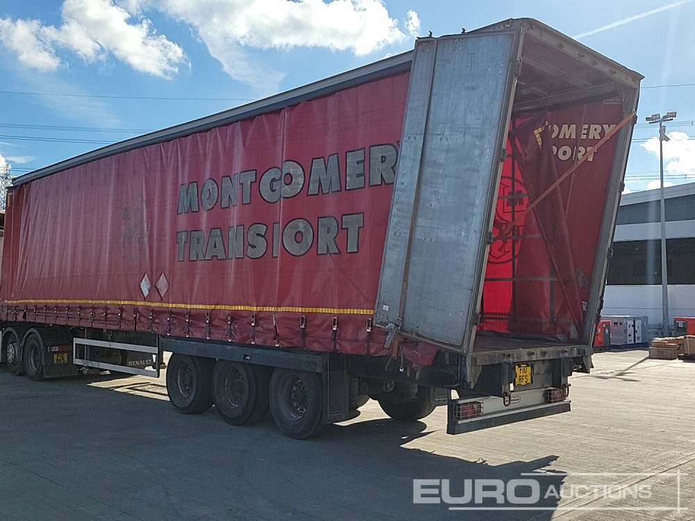 2016 Montracon Tri Axle Curtainsider Trailer - نصف مقطورة ستارة: صورة 3 2016 Montracon Tri Axle Curtainsider Trailer - نصف مقطورة ستارة: صورة 3