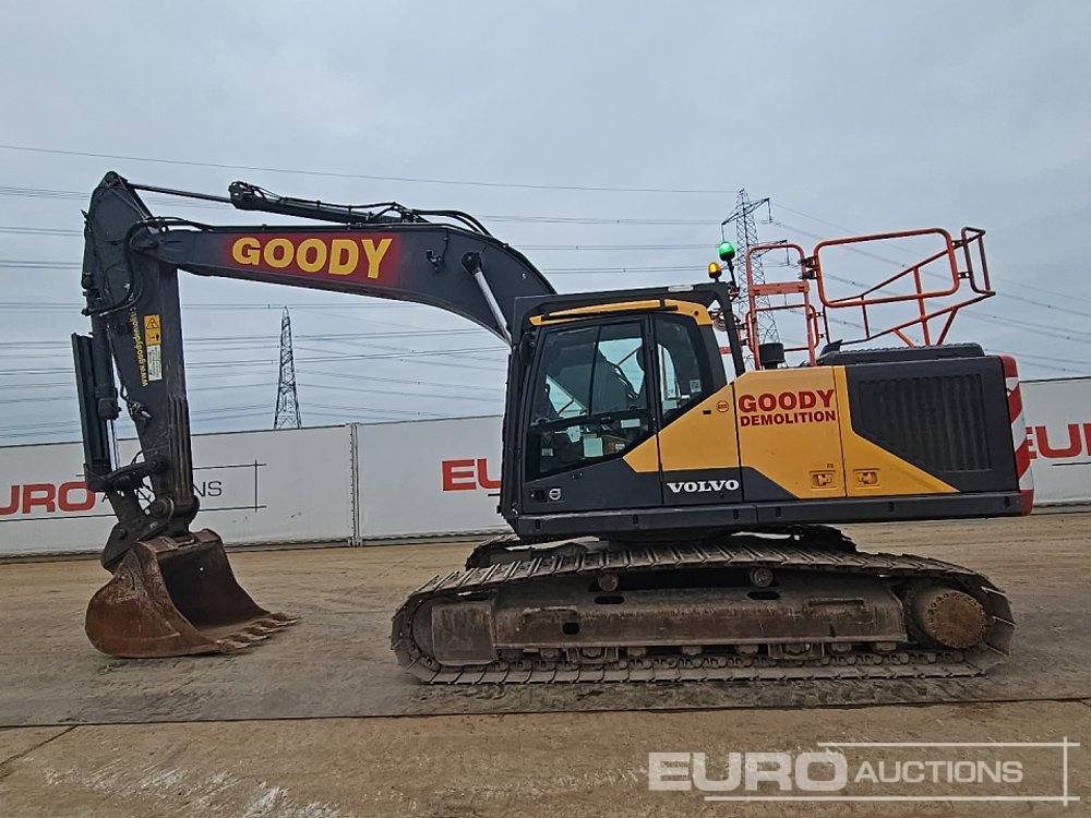 2016 Volvo EC250EL - حفار زحاف: صورة 2 2016 Volvo EC250EL - حفار زحاف: صورة 2