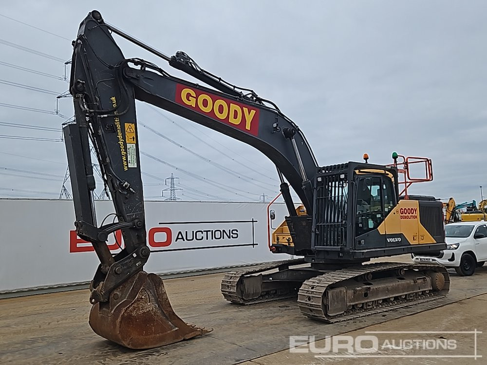 2016 Volvo EC250EL - حفار زحاف: صورة 1 2016 Volvo EC250EL - حفار زحاف: صورة 1