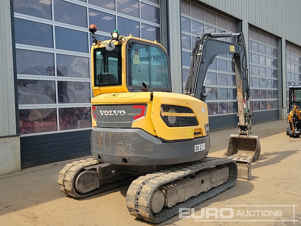 2016 Volvo ECR58D - حفارة مُصَّغرة: صورة 5 2016 Volvo ECR58D - حفارة مُصَّغرة: صورة 5