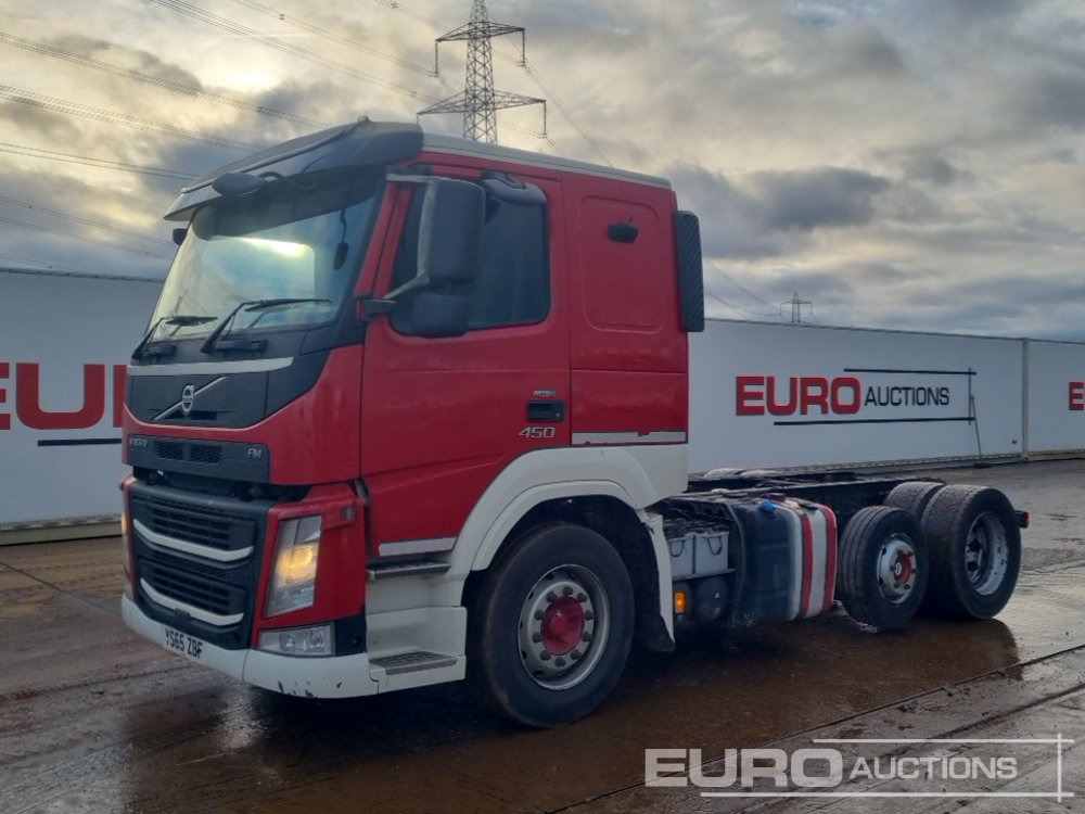 2016 Volvo FM450 - شاحنة هيكل كابينة: صورة 1 2016 Volvo FM450 - شاحنة هيكل كابينة: صورة 1