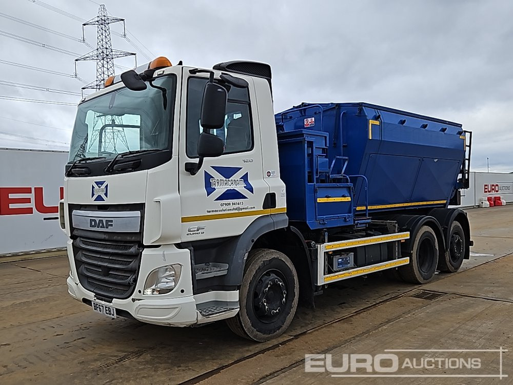 2017 DAF CF320 - موزع الأسفلت: صورة 1 2017 DAF CF320 - موزع الأسفلت: صورة 1