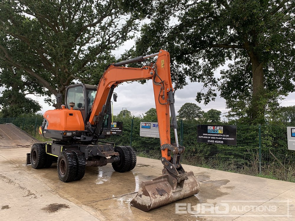 2017 Doosan DX57W-5 - حفارة دولاب: صورة 5 2017 Doosan DX57W-5 - حفارة دولاب: صورة 5