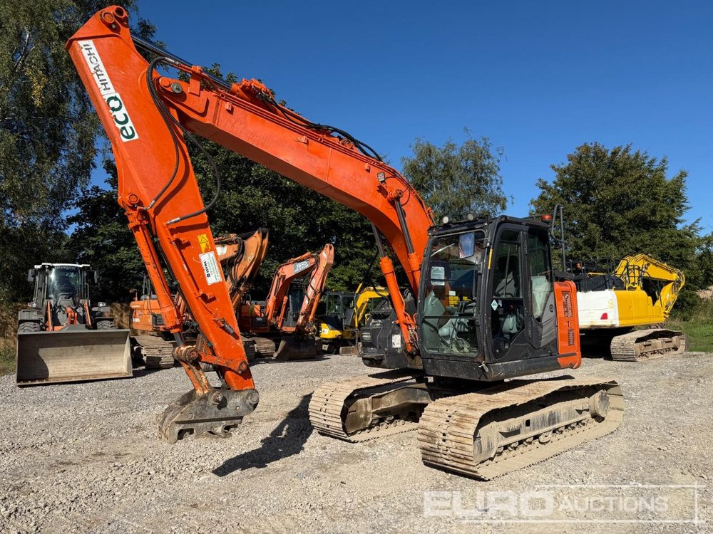 2017 Hitachi ZX135US-6 - حفار زحاف: صورة 1 2017 Hitachi ZX135US-6 - حفار زحاف: صورة 1