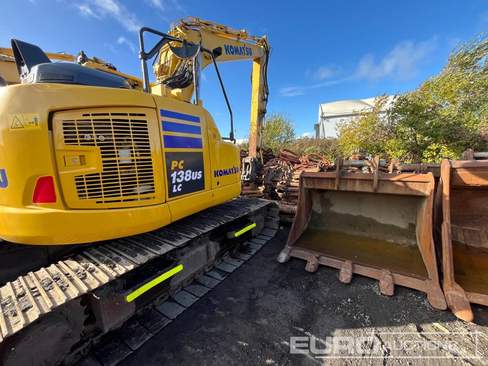 2017 Komatsu PC138US-11 - حفار زحاف: صورة 3 2017 Komatsu PC138US-11 - حفار زحاف: صورة 3