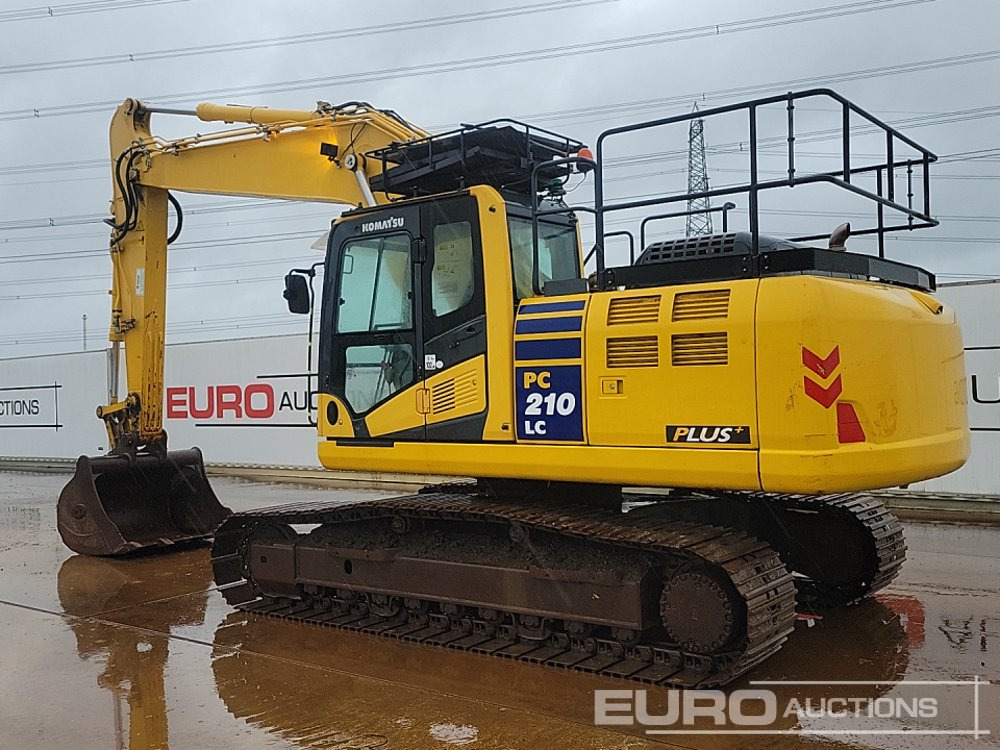 2017 Komatsu PC210LC-10 - حفار زحاف: صورة 3 2017 Komatsu PC210LC-10 - حفار زحاف: صورة 3