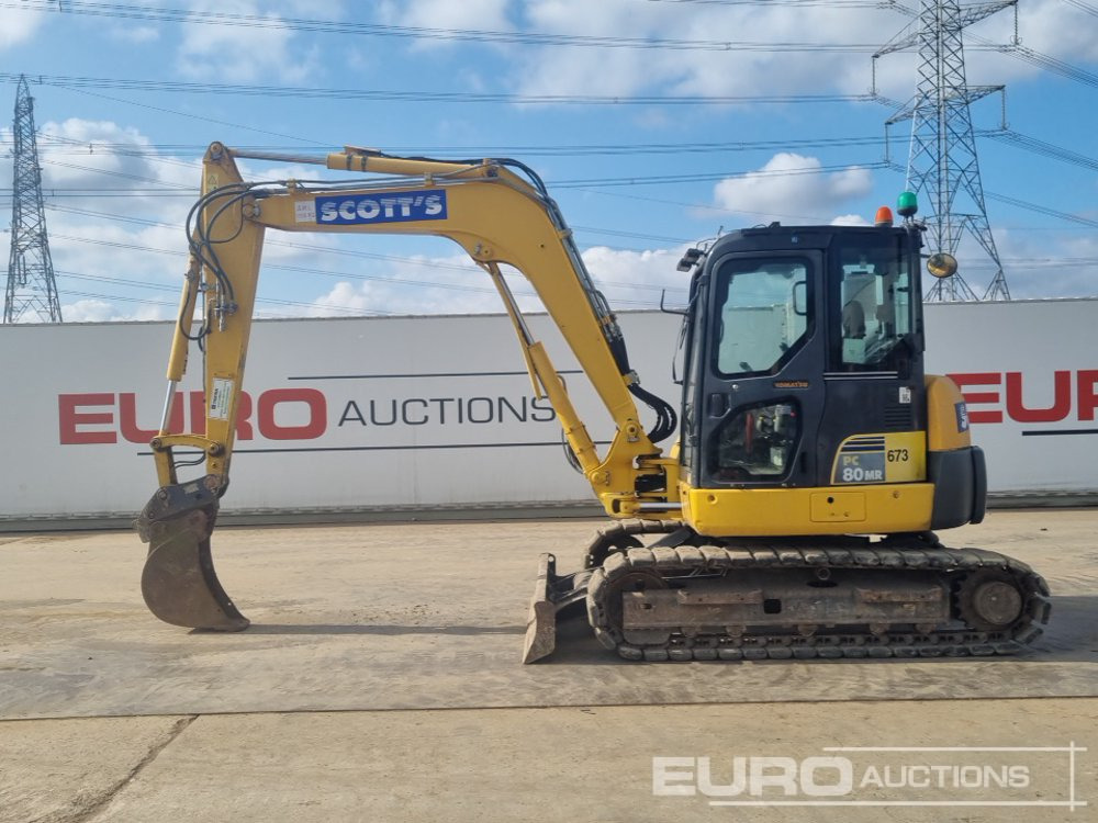 2017 Komatsu PC80MR-3 - حفارة مُصَّغرة: صورة 2 2017 Komatsu PC80MR-3 - حفارة مُصَّغرة: صورة 2