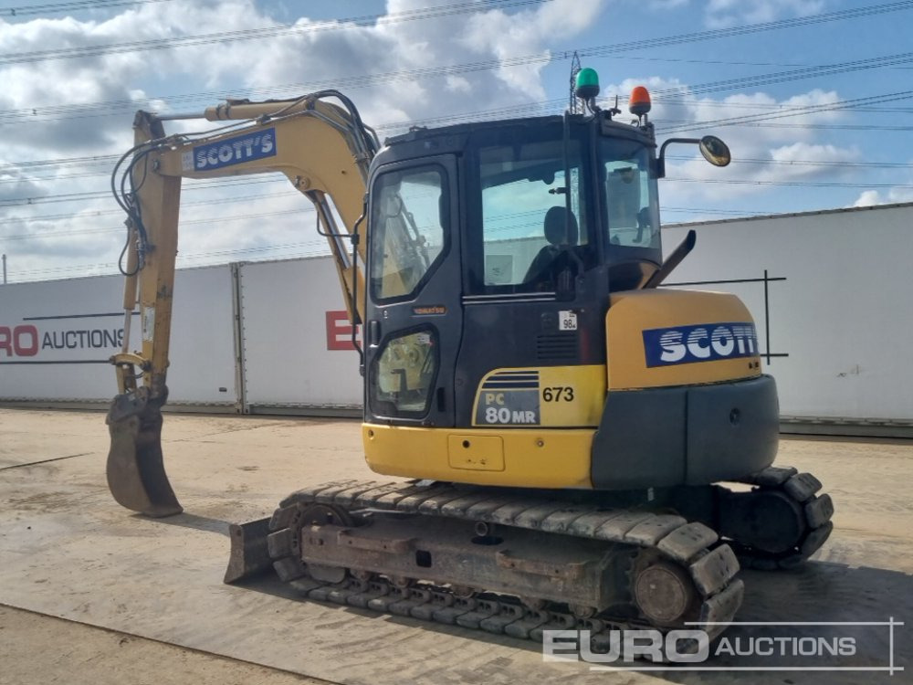 2017 Komatsu PC80MR-3 - حفارة مُصَّغرة: صورة 3 2017 Komatsu PC80MR-3 - حفارة مُصَّغرة: صورة 3