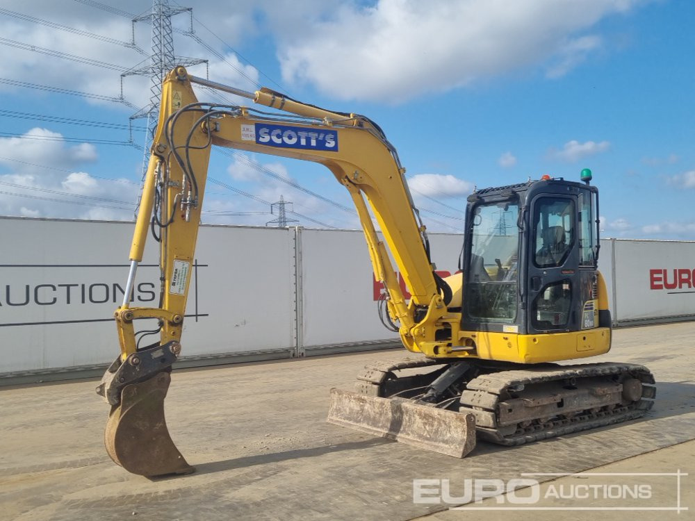 2017 Komatsu PC80MR-3 - حفارة مُصَّغرة: صورة 1 2017 Komatsu PC80MR-3 - حفارة مُصَّغرة: صورة 1
