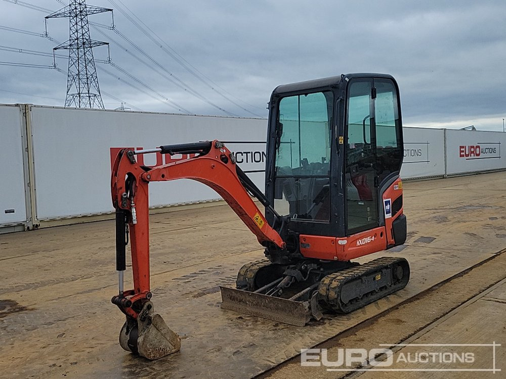 2017 Kubota KX016-4 - حفارة مُصَّغرة: صورة 1 2017 Kubota KX016-4 - حفارة مُصَّغرة: صورة 1