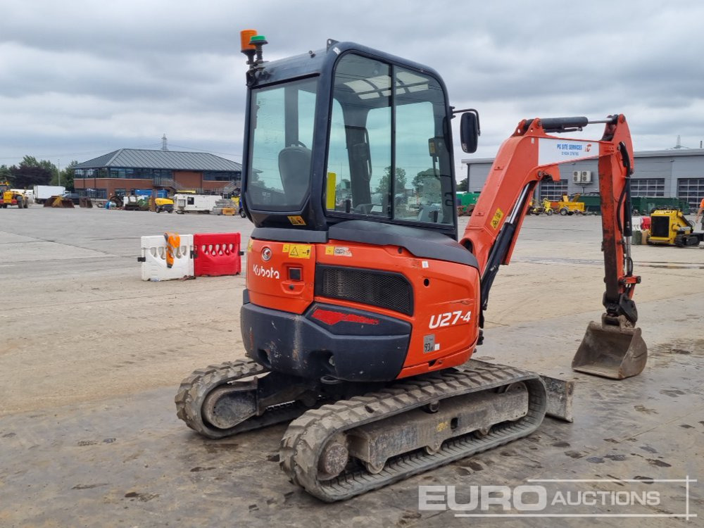 2017 Kubota U27-4 - حفارة مُصَّغرة: صورة 5 2017 Kubota U27-4 - حفارة مُصَّغرة: صورة 5
