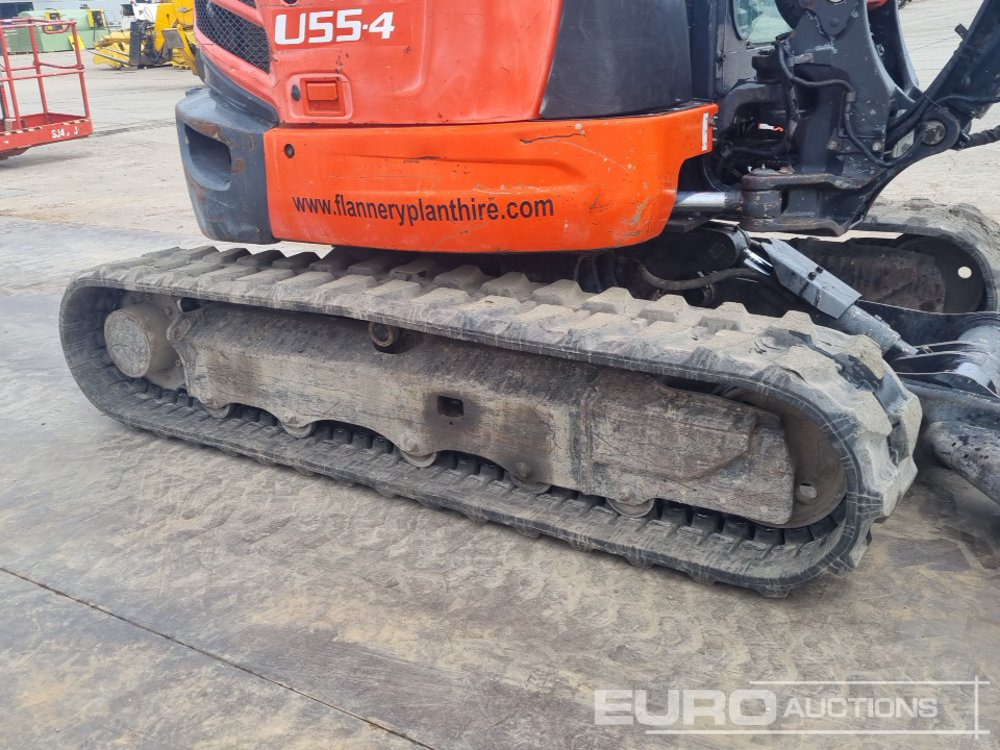 حفارة مُصَّغرة 2017 Kubota U55-4: صورة 16