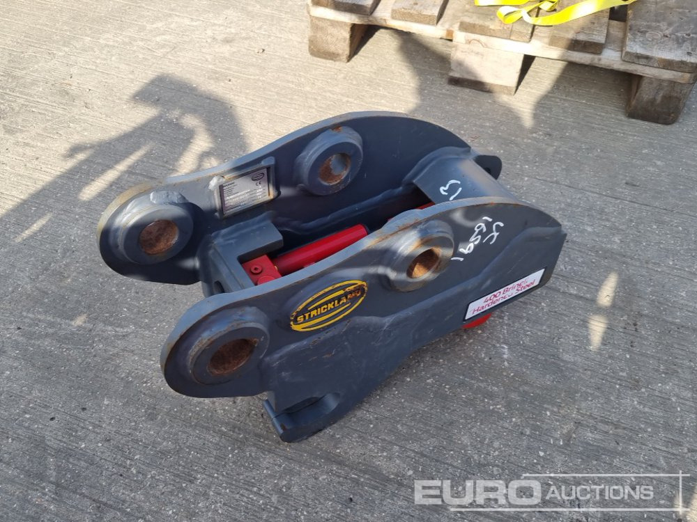 2017 Strickland Hydraulic Double Lock QH 45mm Pin to suit 4-6 Ton Excavator - قارنة توصيل هيدروليكي: صورة 5 2017 Strickland Hydraulic Double Lock QH 45mm Pin to suit 4-6 Ton Excavator - قارنة توصيل هيدروليكي: صورة 5